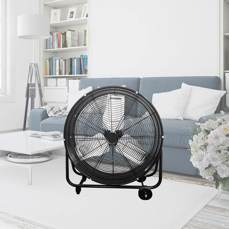 High Industrial Electrical Exhaust Moveable Ventilation Air Circulator Fan Drum Fan