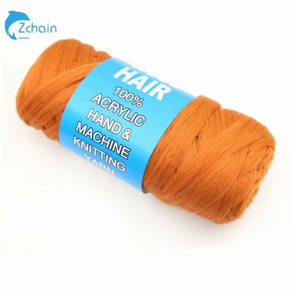 Free Sample Wholesale Brazilian Wool Hair 100% Acrylic South African Hair Braiding Yarns Brazil Hair Wool Yarn