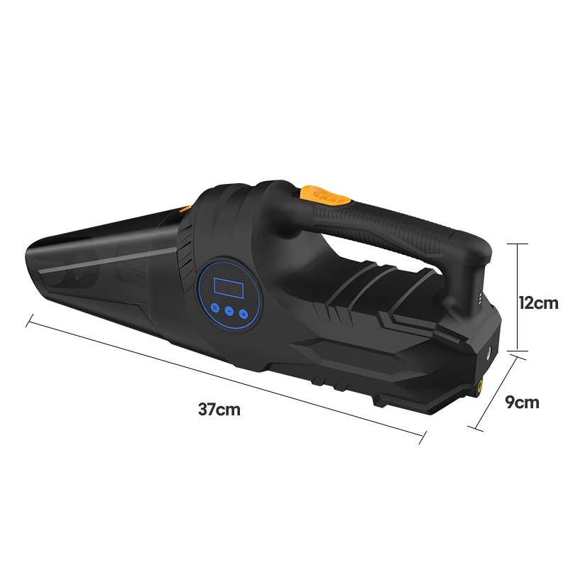 CARSUN Wholesale Multi-function 4 In 1 Car Vaccum 150PSI Tire Inflator Tire Pressure Monitoring Tool