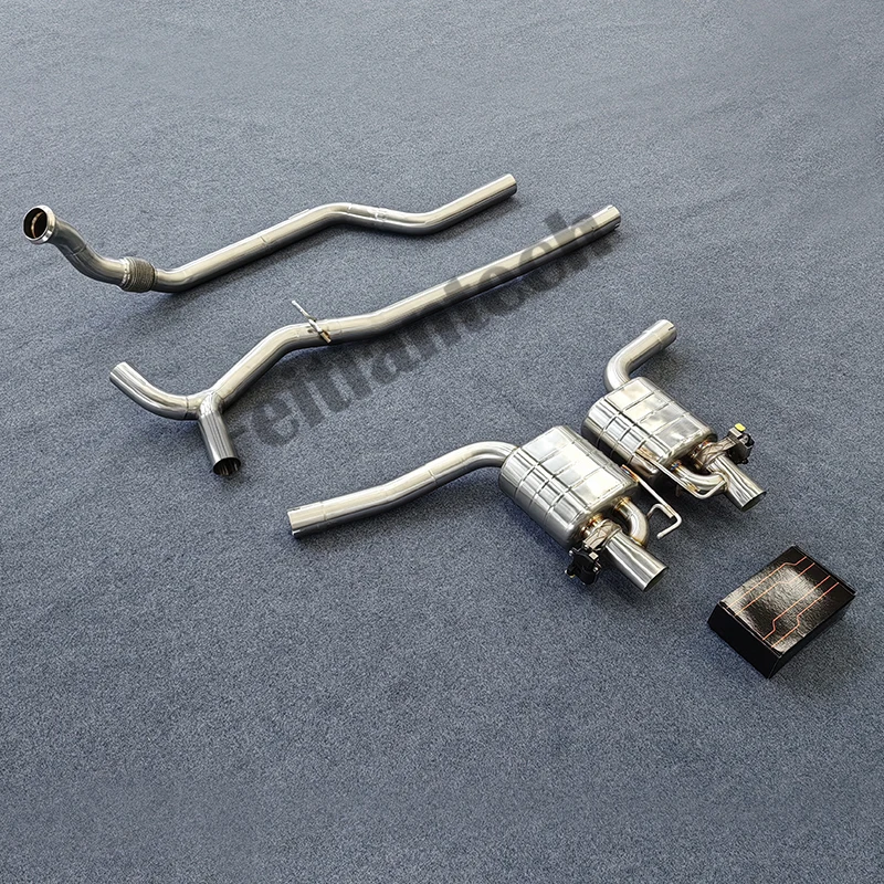 Тюнинг отработанной системы Catback для Mercedes-Benz E53 3 0 T 2014-2024 304 клапан из нержавеющей стали глушитель с дистанционным управлением выхлопа