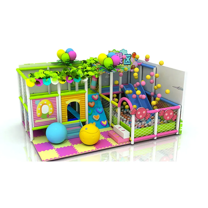 BAIQI Custom Indoor Playground Equipment for Kids Soft Play Theme Park Design
