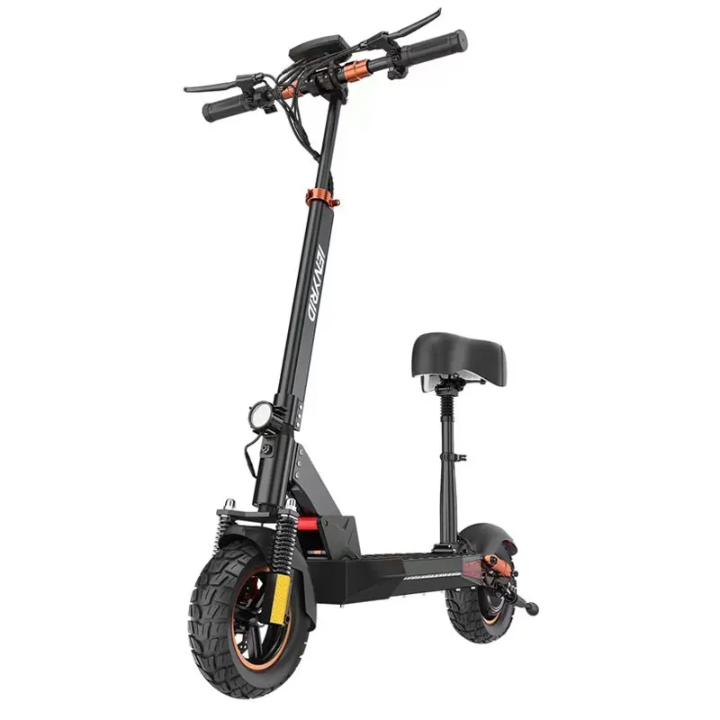 800W 48v 15.6ah 10 Inch Dual Motor Electric Scooter Off Road Scooter For Adults E Scooter