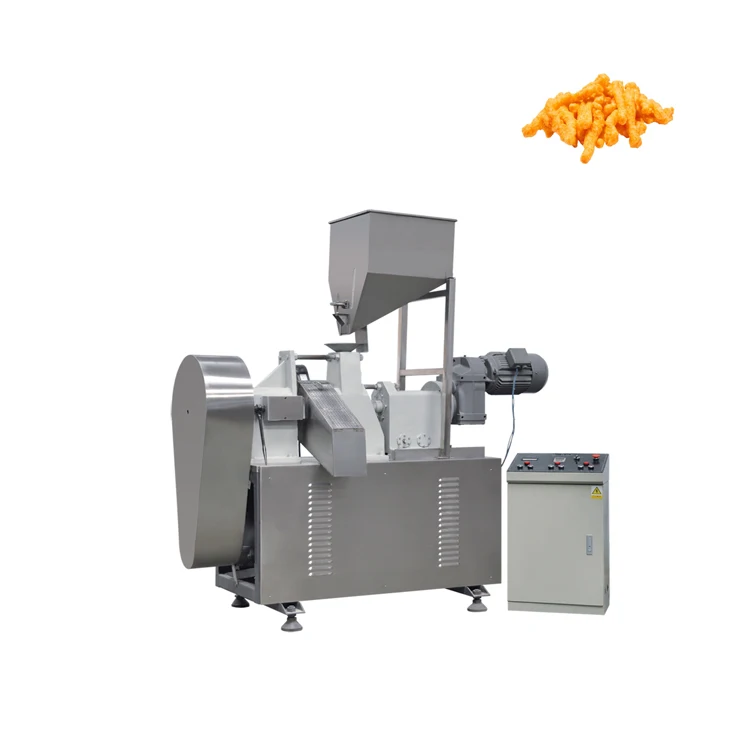 Jinan City Fully Automatic Kurkure Frying Line, Fully Automatic Kurkure Production Line Manufacturer
