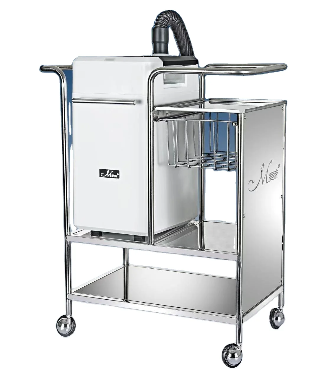 2021 new arrival nano micro mist hair steamer machine hair trolley hair care set salon equipment