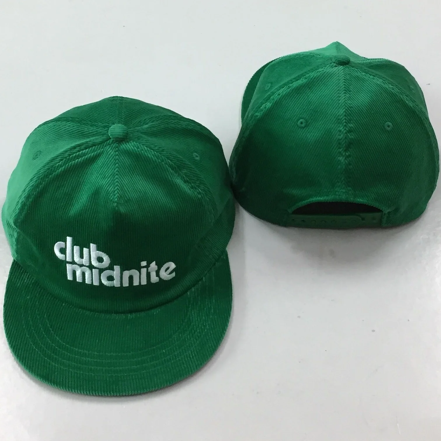 Custom Vintage Unstructured Red Corduroy Hats for Men Women Embroidered with Logo Corduroy Snapback Hat Kids