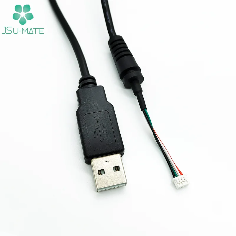 Изготовленный на заказ USB A до JST PH XH GH SH EH возраст 2 3 4 5 контактный разъем кабеля для PCB кабели Pin кабель