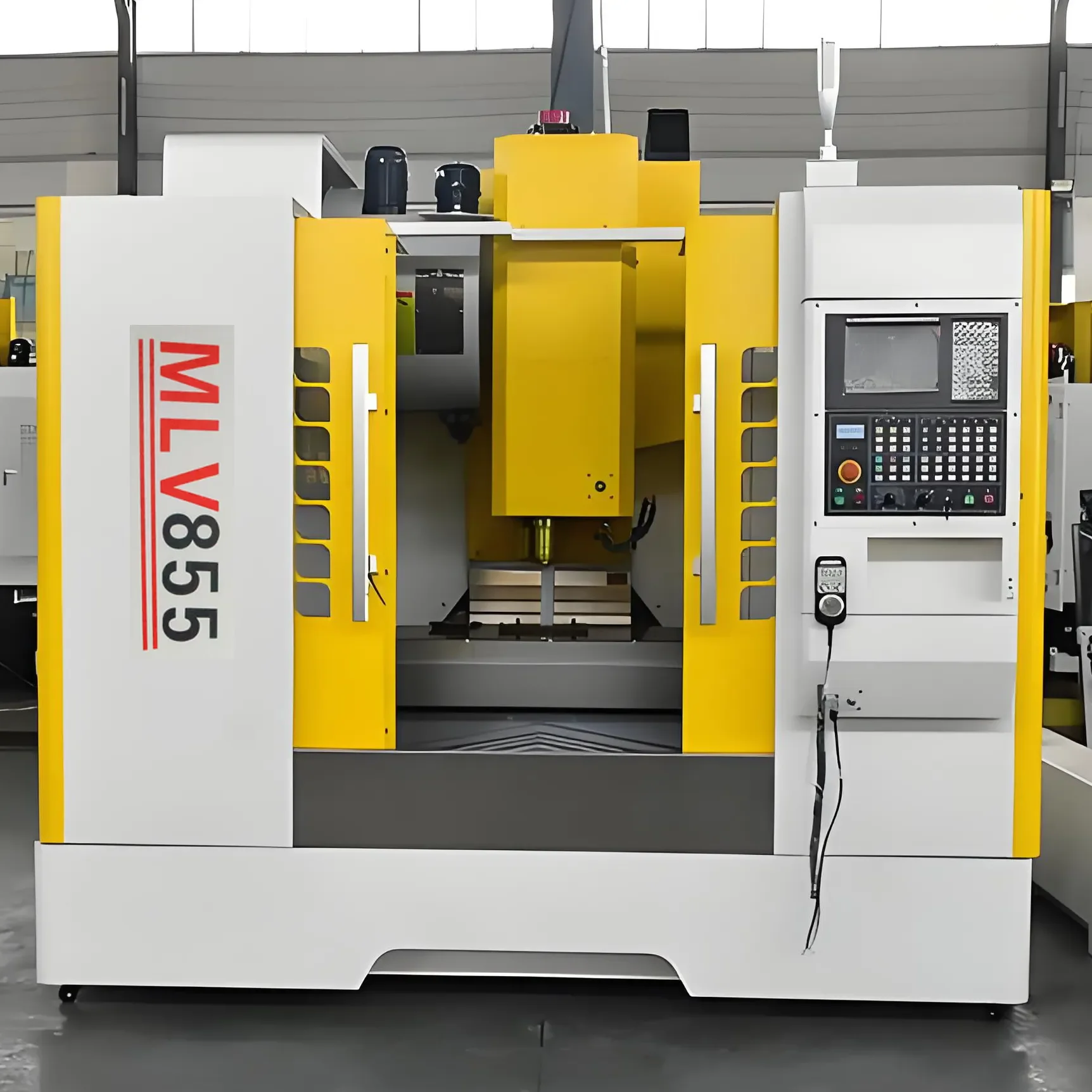 Factory sales VMC855 four axis CNC vertical VMC milling machine machining center with CE certificate