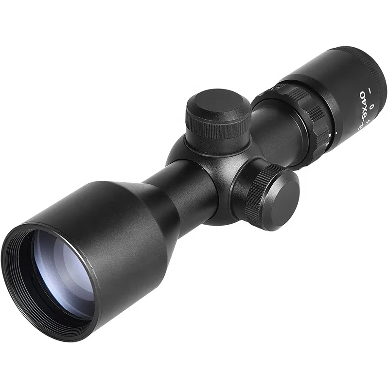 
Tactical 3-9x40 Compact air RifleScopes gun hunting scope optics weapons with Free Mounts for Quick Aiming and Shooting 