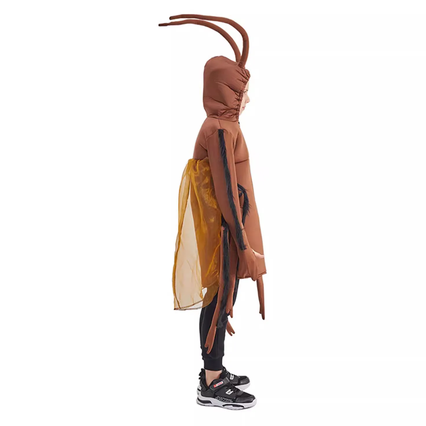 Performance costume Halloween costume Cockroach jumpsuit for 140cm high child