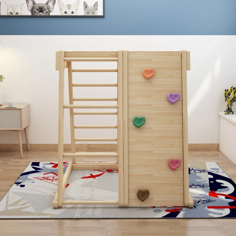 Wooden balance board indoor toy training kindergarten outdoor toys climbing frame