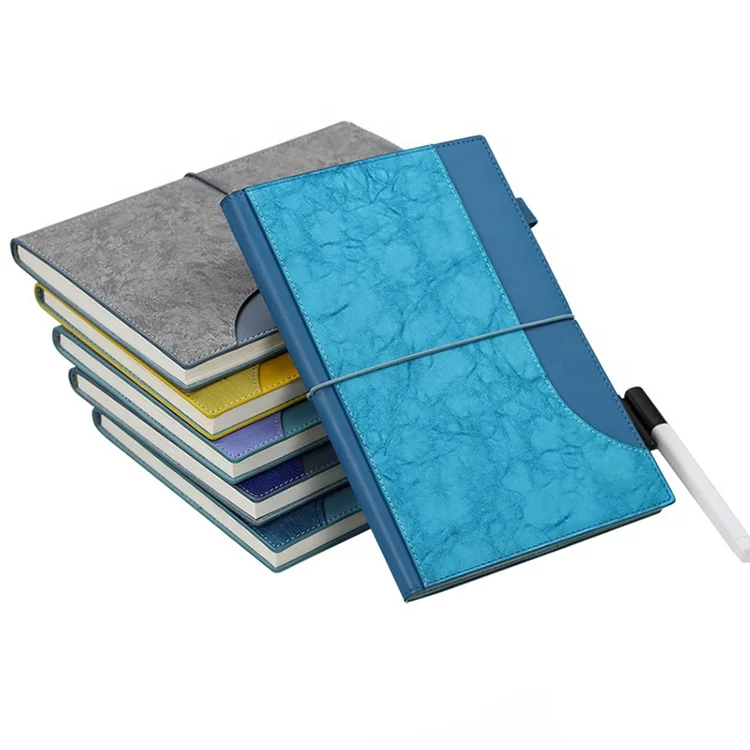 Customized Luxury PU Leather Cover Journal Notebook 365 Agenda Diary Calendar Planner Notebook For Daily Weekly Monthly