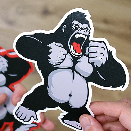 Glossy Die Cut Shape Wholesale Vinyl Custom Car Painting Decal Sticker