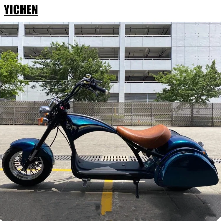 M1 Электро Скутер скутер 3000w Citycoco в винтажном стиле, 2 колеса гидравлический амортизатор 60V 2000w Patinete Electrico Электрический скутер