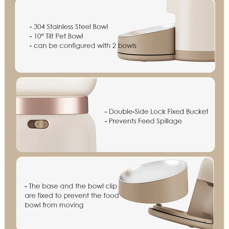 2024 Pet Food Smart Automatic Pet Feeder For Dogs Feeder Dispenser Small Animals Dropshipping Dog And Cat Products Hot Selling