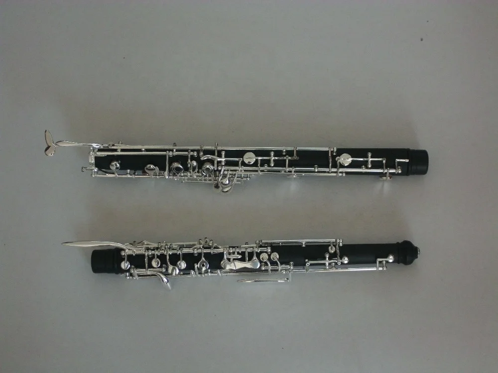 Best sell F Bakelite English Horn price F tone Hard rubber material instrument body silver plated keys English Horn (JEH-100)