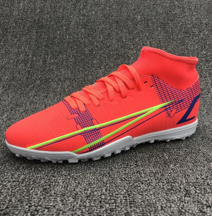 Mammon Woven Mesh Rubber Sole Fg Mesh Upper Soccer Shoes Boxing Cr7 Football Boots Shoes