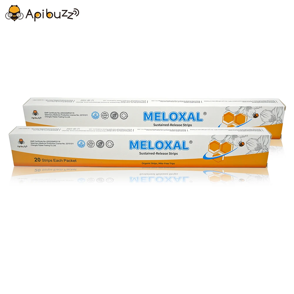 Продажа полосок MELOXAL с щавелевой кислотой от пчелиного клеща - Органическое лечение варроатоза | Почти натуральные материалы