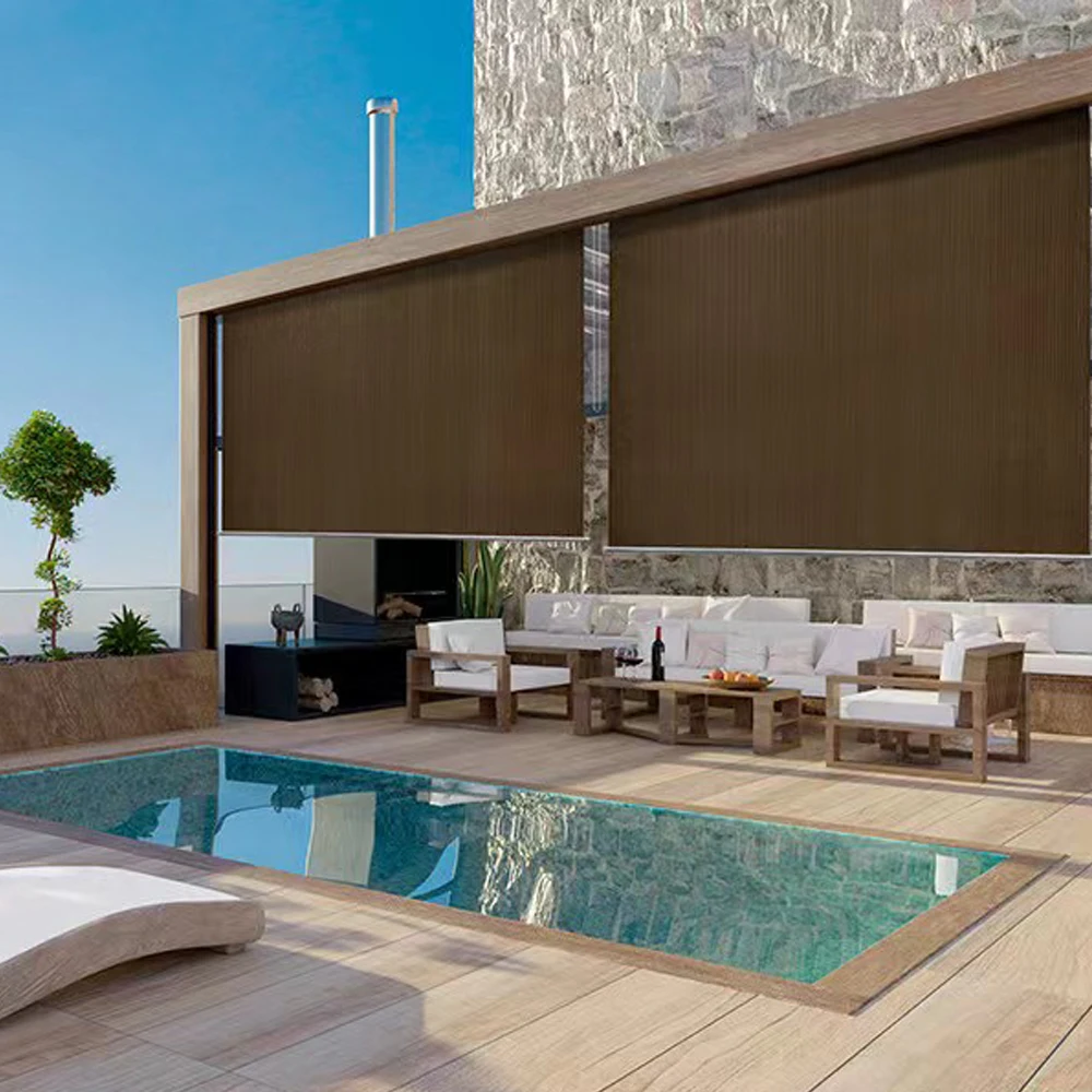 Sanjian Waterproof Canopy Balcony Beach Sun HDPE Material Shade Sail Polyester