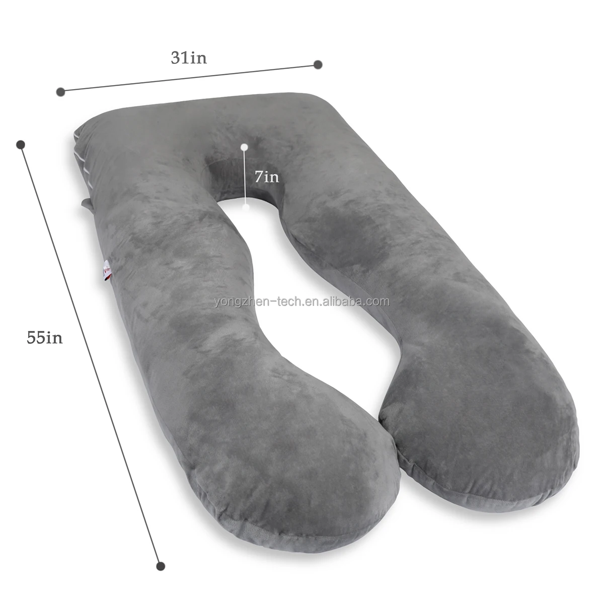 New 2021 High Quality Cotton Maternity  Pillow U Shaped Full Body Pregnancy Pillow For Mom Hugging Pillow