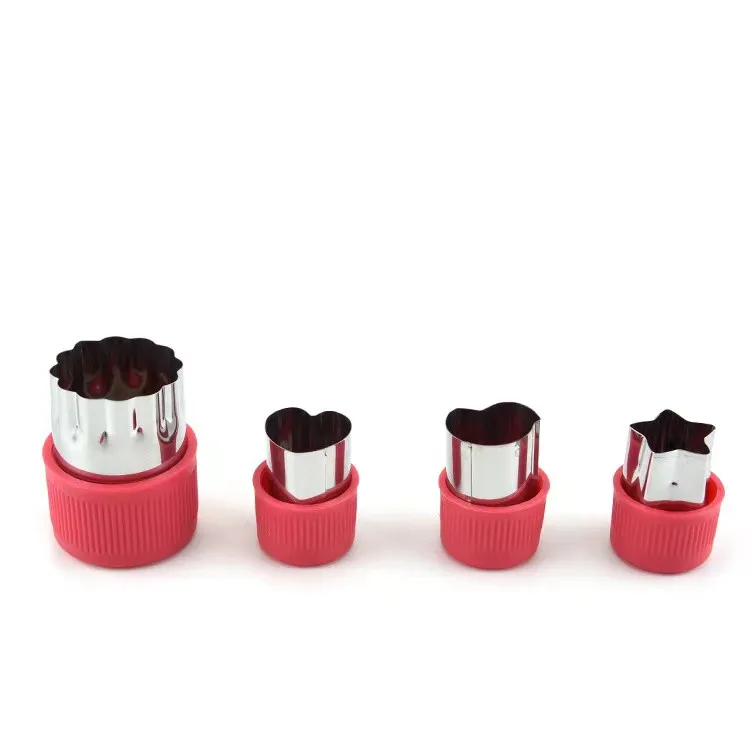 Best Seller 12pcs Different Shapes Stainless Steel Mini Vegetable Fruit Biscuit Cutters