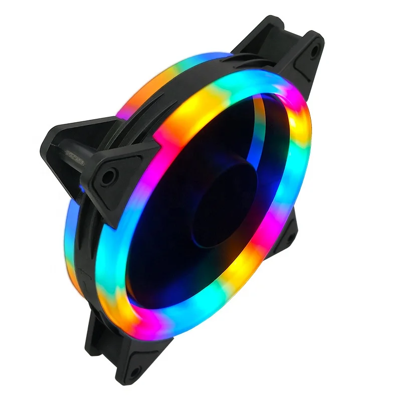12cm Computer Cooling Fan 120mm PC Case RGB LED Fans