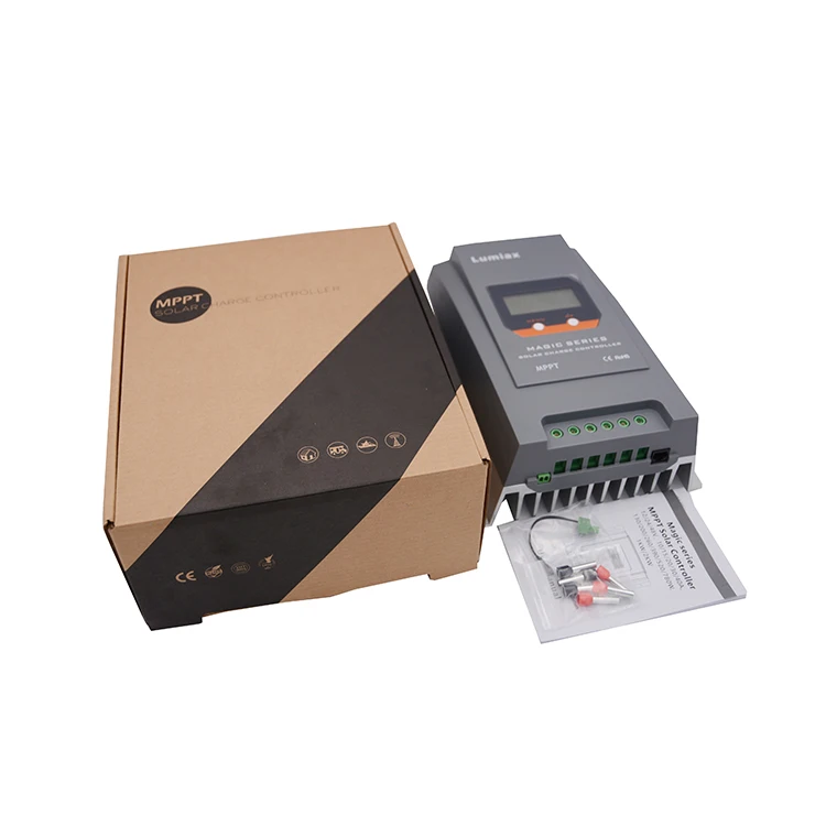 Lumiax 40A 24v 48V solar regulator 150V panel solar energy systems RS485 bluetooth