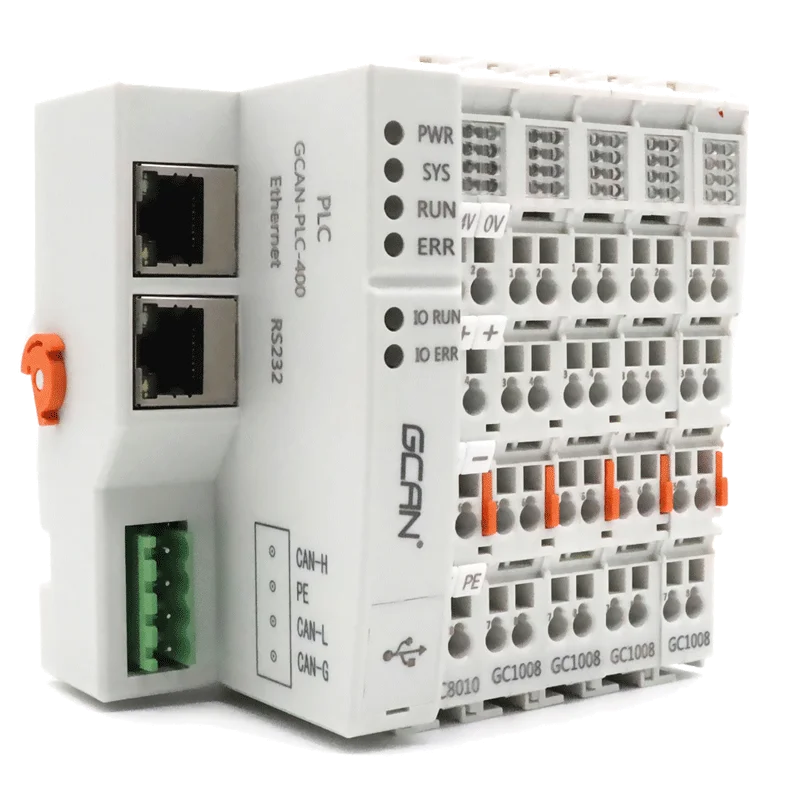 New original PLC Programmable Controller PLC connected with HMI with software for industrial automation process Plc system