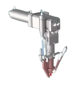 FED 3KW 6KW Pipe Bore Barrel Wall Laser Coating Laser Heat Treatment Machine