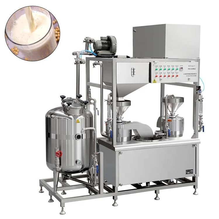 Kangdeli tofu making machine (Dual grinding and Cooking) New Type Soy milk processing making machine
