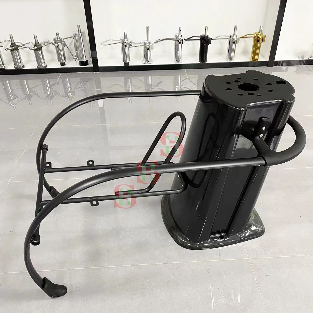 Salon Chair Parts Plastic Salon Shampoo Chair Frame Barber Salon Washing Shampoo Bowl Sink and Chars