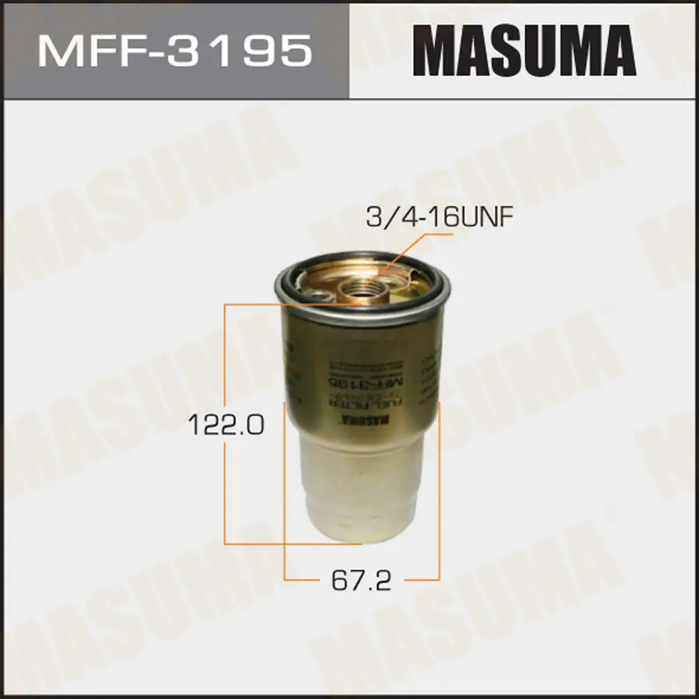 MFF-3195 Auto car Repair shop screw-on petrol injection external Fuel filter For TOYOTA CALDINA 16403-HC250 23390-33010 CR41