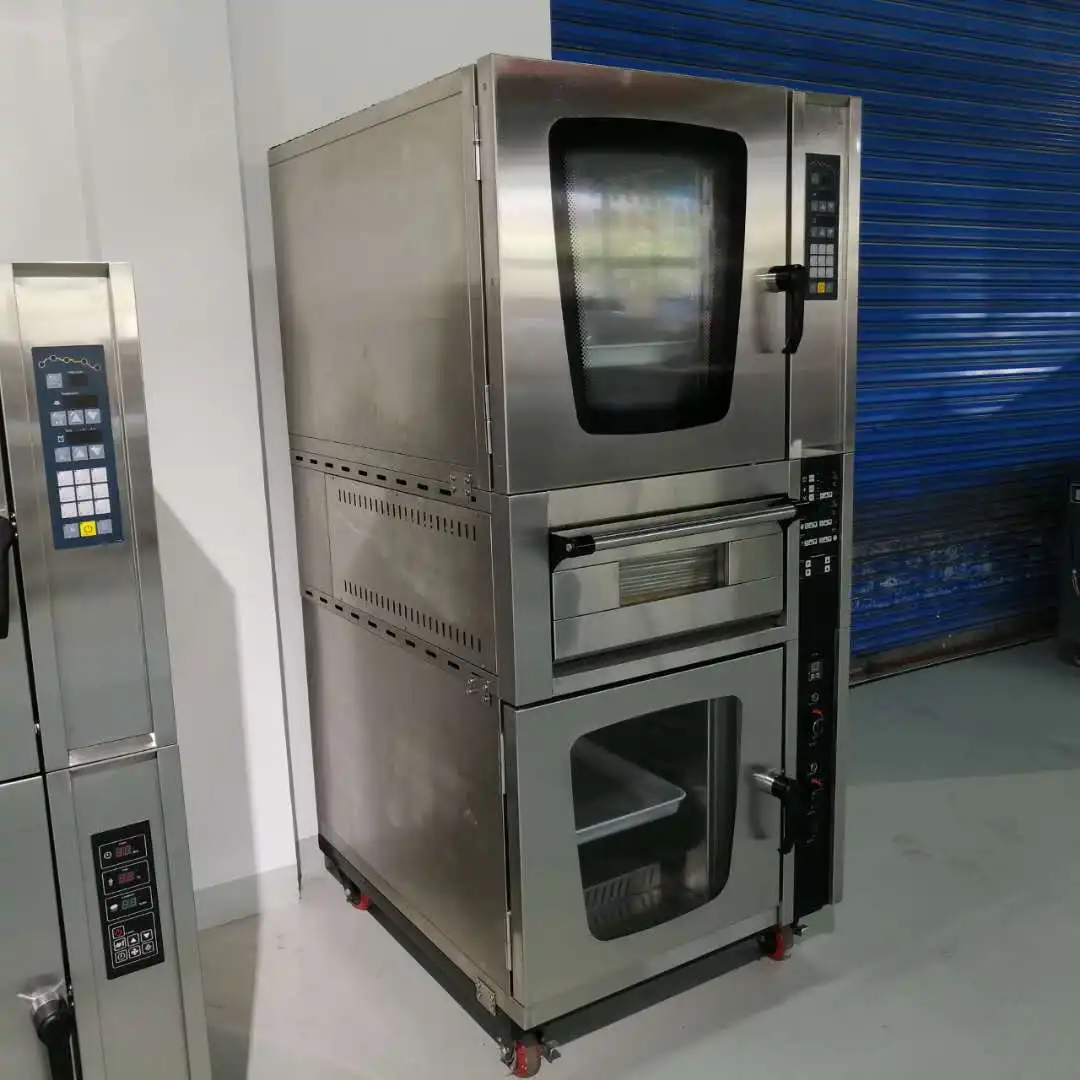 Commercial 3 Kinds Electric Hot air Convection Steamer Oven Ferment Oven Commercial Combination Ovens