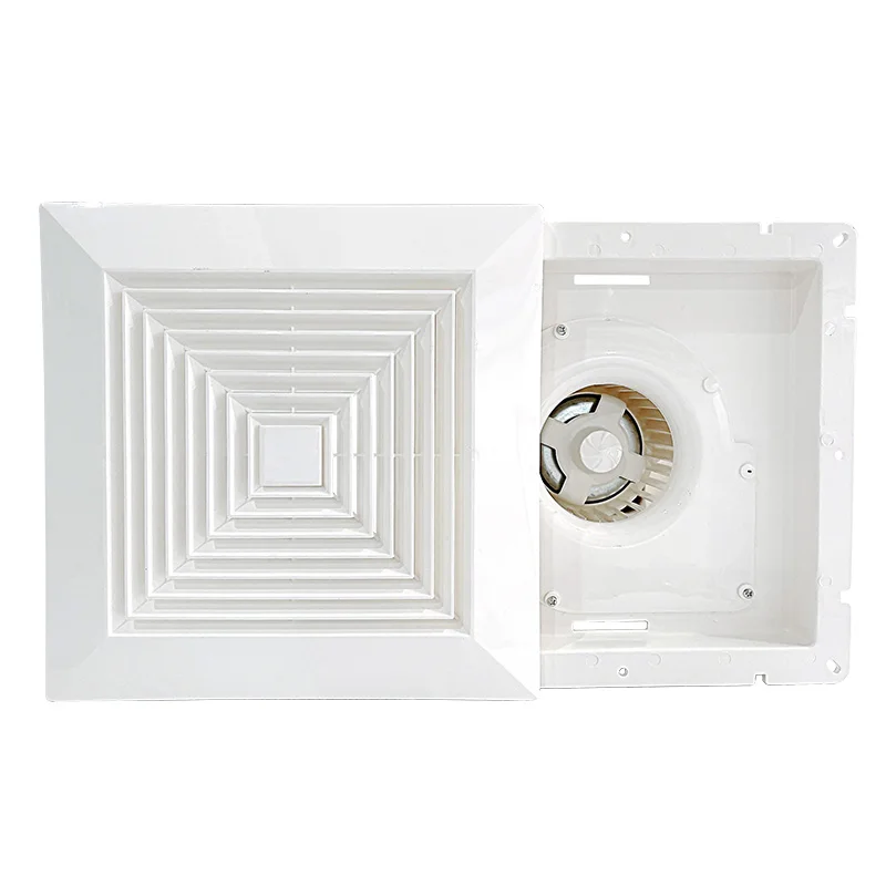 Tuoqiu 5 ABS Blades Duct Type Kitchen Bathroom Ceiling Mounted Fan Air Vent Extractor Ventilation Exhaust Fan