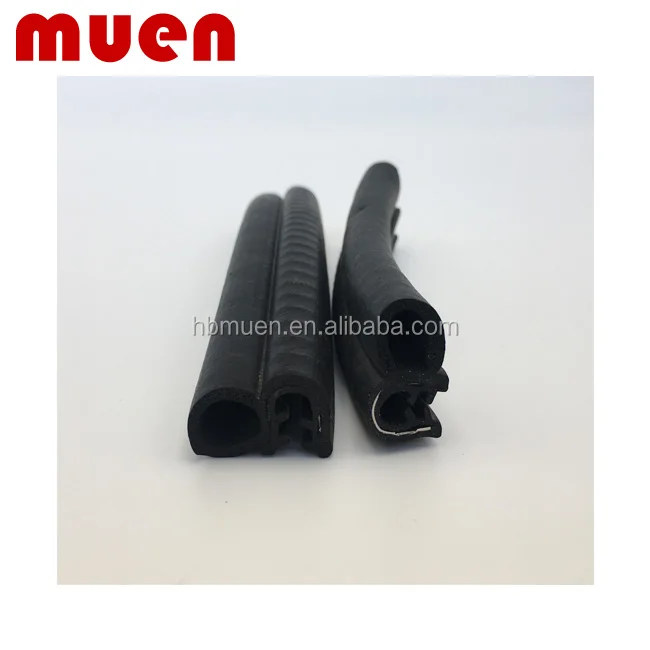 Manufacturers wholesale car door seal/U-shaped bubble seal Steel cassette type self-adhesive seal