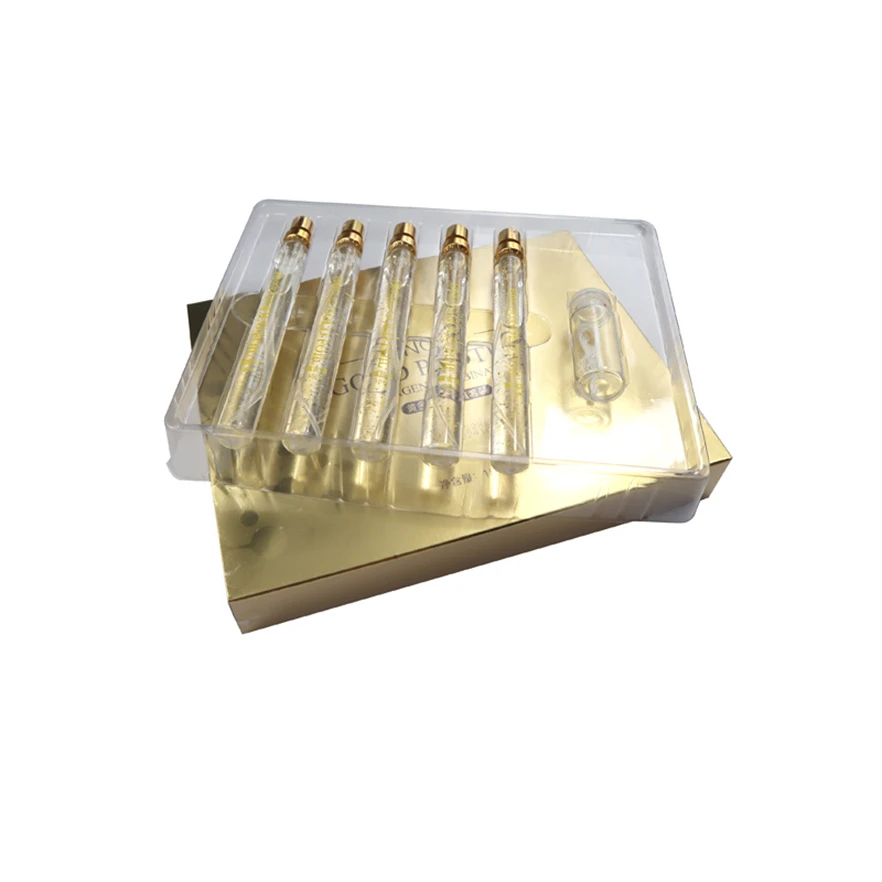 no needle facial silk protein thread lifts tighten nano collagen absorbable collagen face lifting thread set