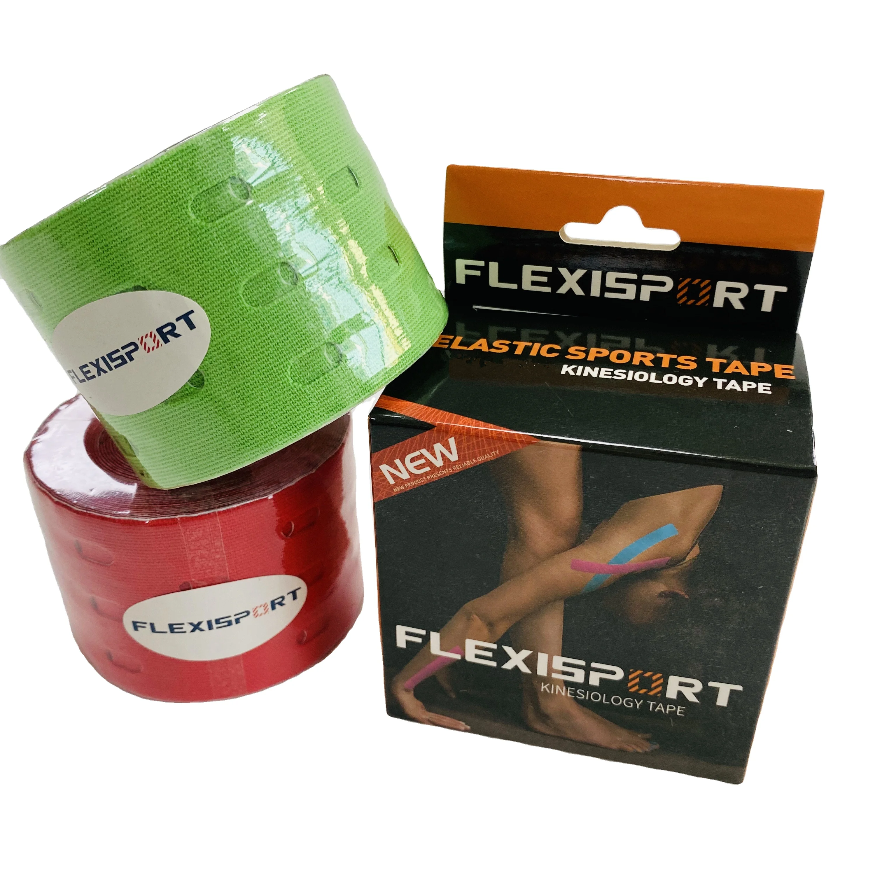 
2021 New Popularity Hot Sale Products Low Square Price White Kinesiology Tape 