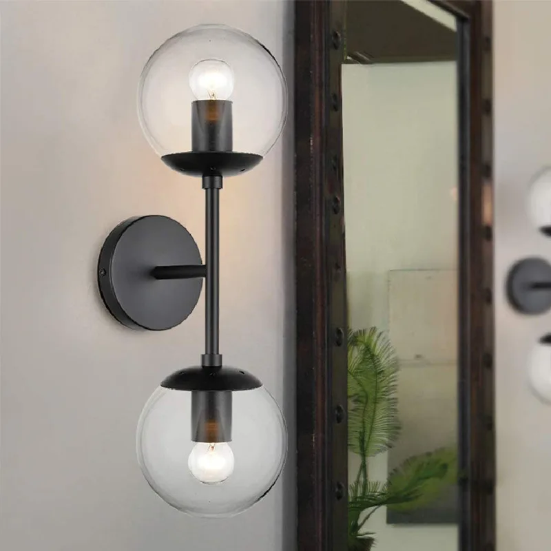 Wall Lamps Creative Bedside Decoration Interior Indoor Iron Luxury Design Ball Minimalist Line Nordic Led Modern Wall Lamps