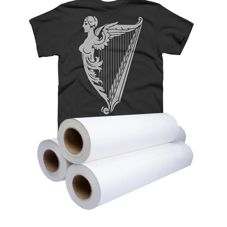 Sublimation Heat Laser Printing Transfer Papers Roll For Tshirt No Cut