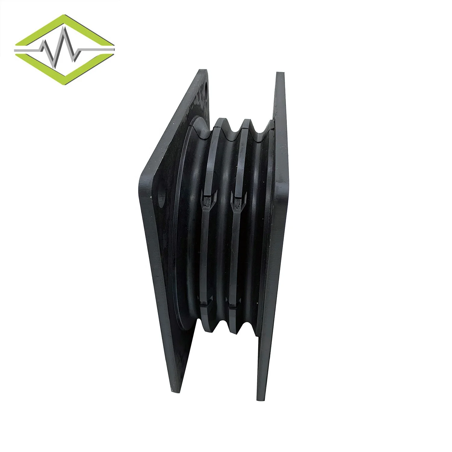 Large loading weight anti vibration rubber mount for plate