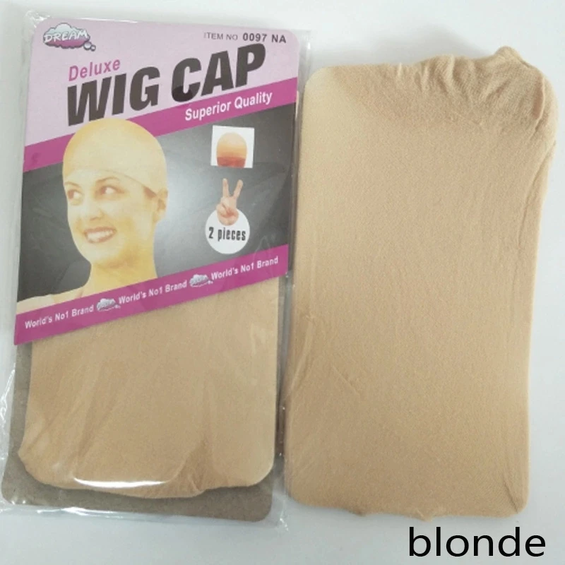 Wig Cap Stretchable Elastic Hair Net 5 colors Nylon Bald Wig Hair Cap Stocking Liner