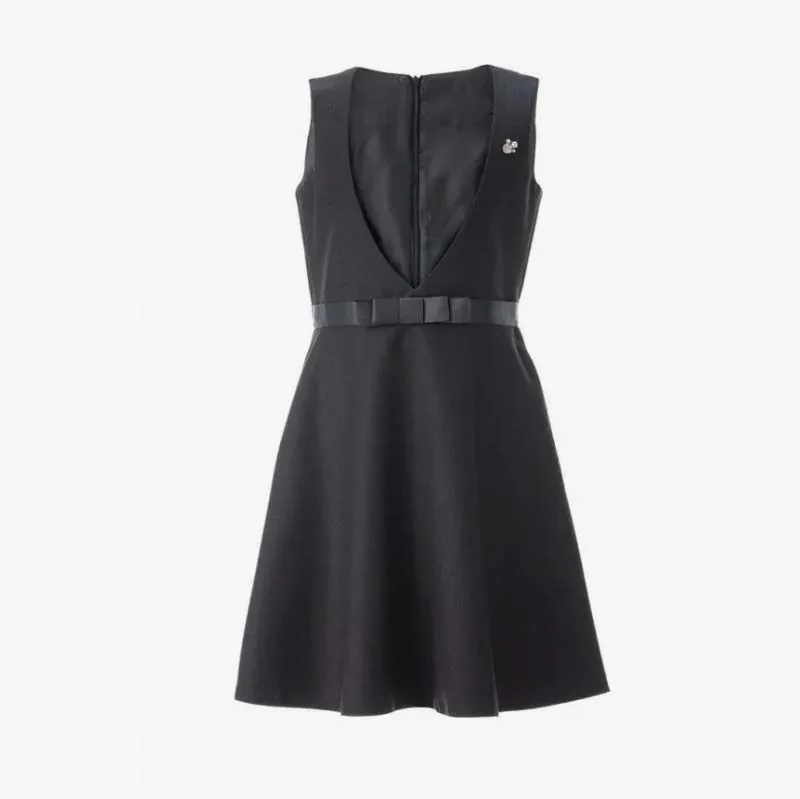 Girls formal vintage school uniform dress kids preppy summer toddler back to school clothing custom accessories