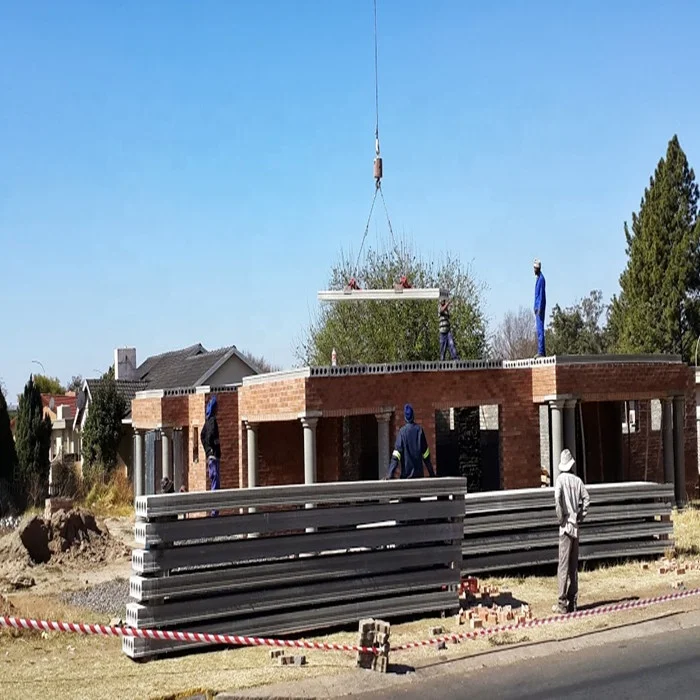 Size adjustable concrete Hollow core slab machine for roof slab