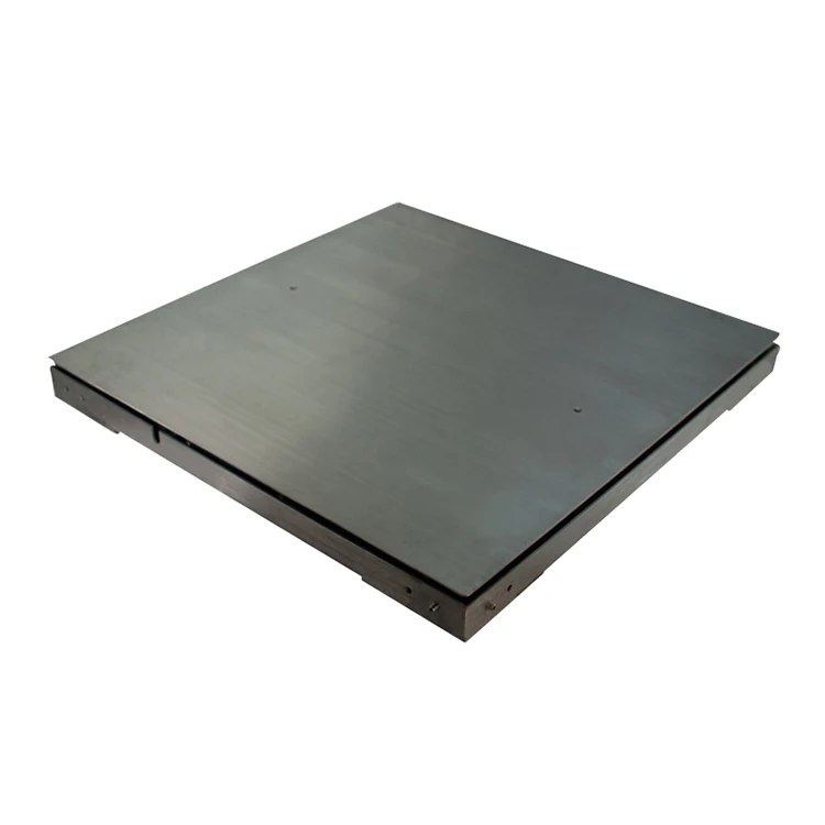 3 Ton Platform Floor Scale Heavy Duty Weighing Floor Scales With Two Ramps