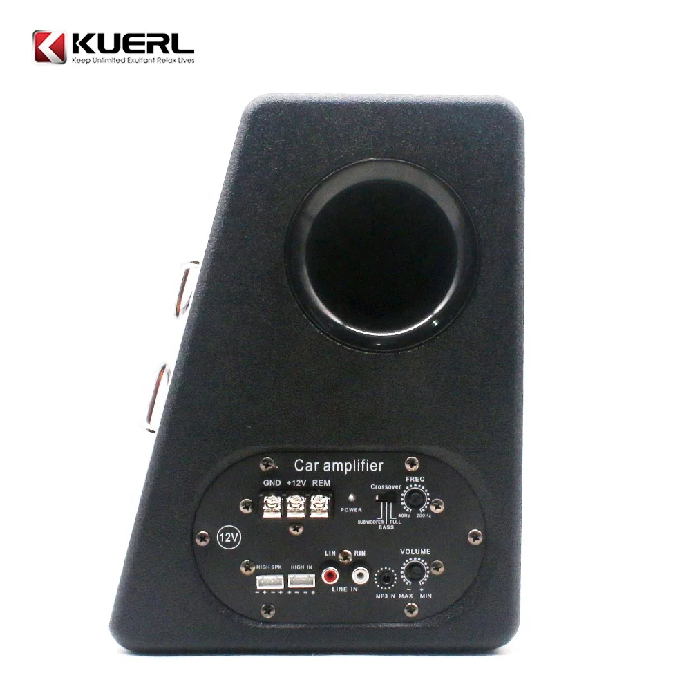 Wholesale 12V 6-Inch Trapezoid Car Audio Subwoofer Big Power Active Refit Subwoofers