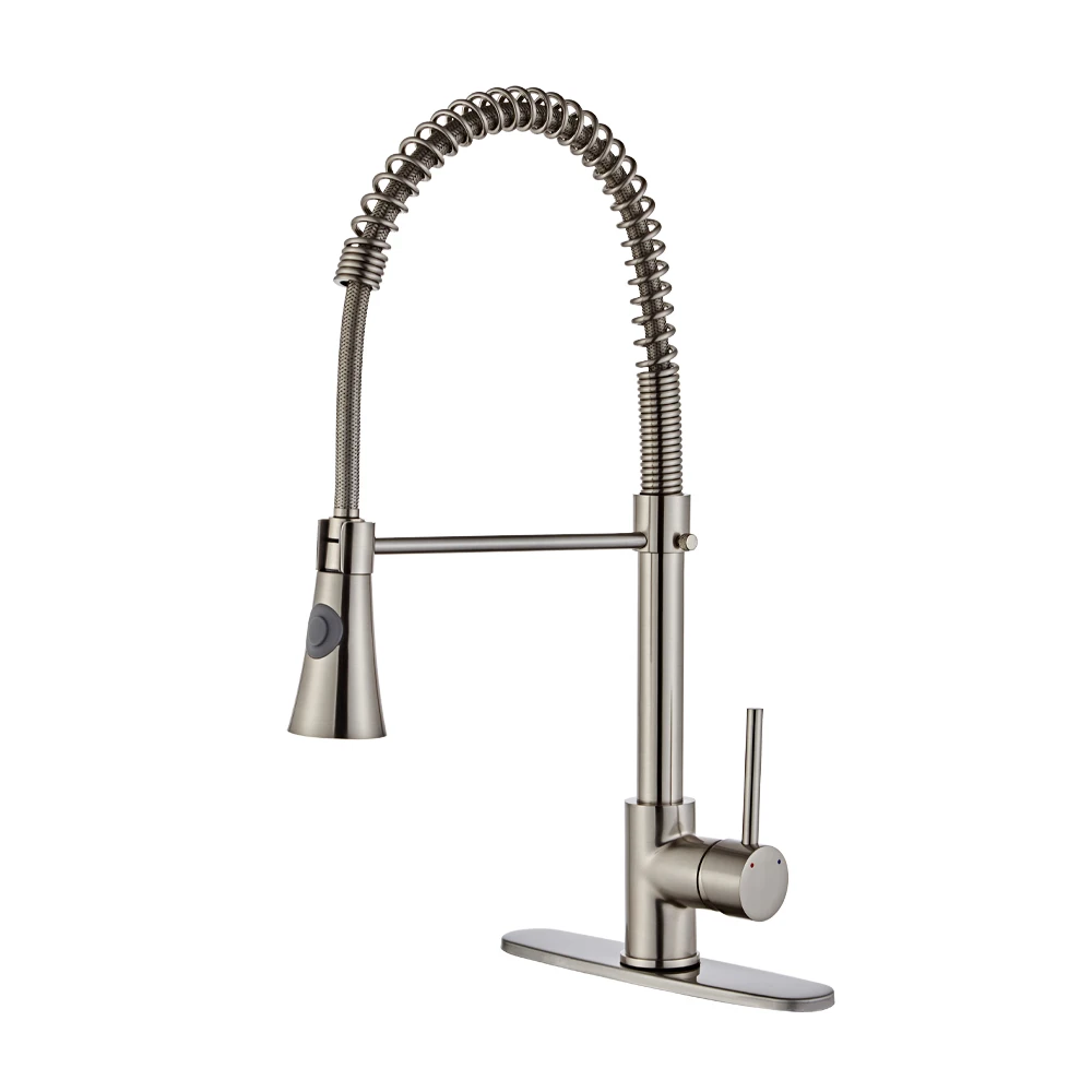 YUNDOOM OEM Armario De Cozinha Torneira Pull Out Brass Robinet De Cuisine Cosa Aceite Fregadero Grifos Juego Cocina Basin Faucet