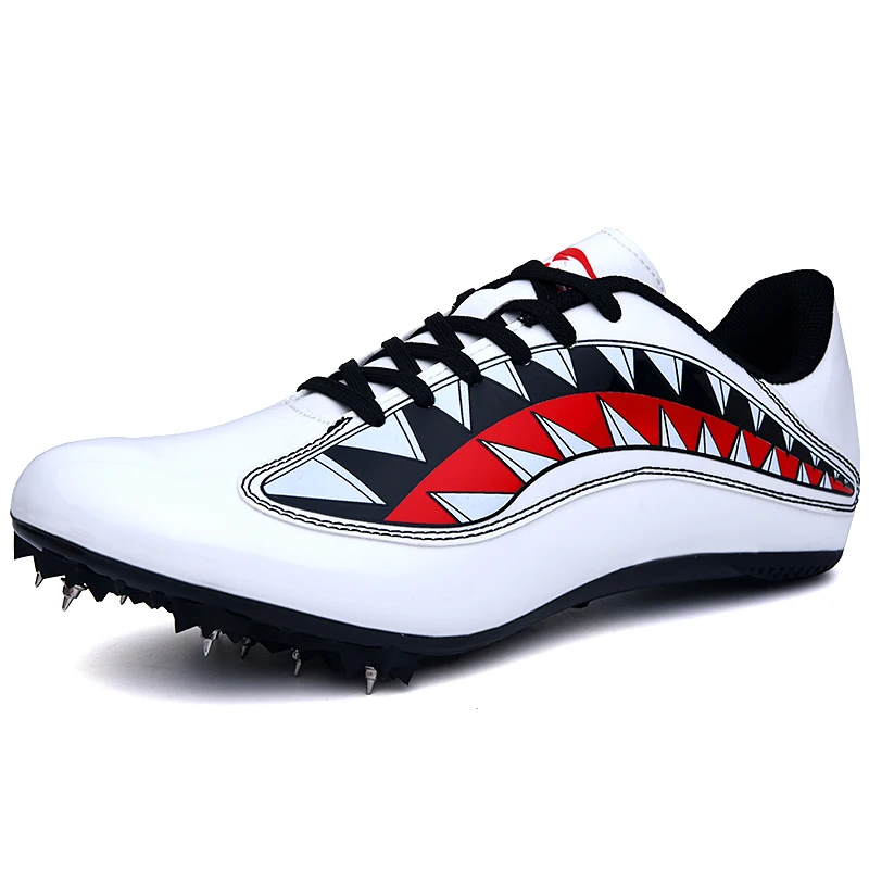 
Man Track Field Shoes Spring Autumn Mens Spike Sneakers Black Green Spikes Running Shoes Men Lace Up Tracking Shoes Male 