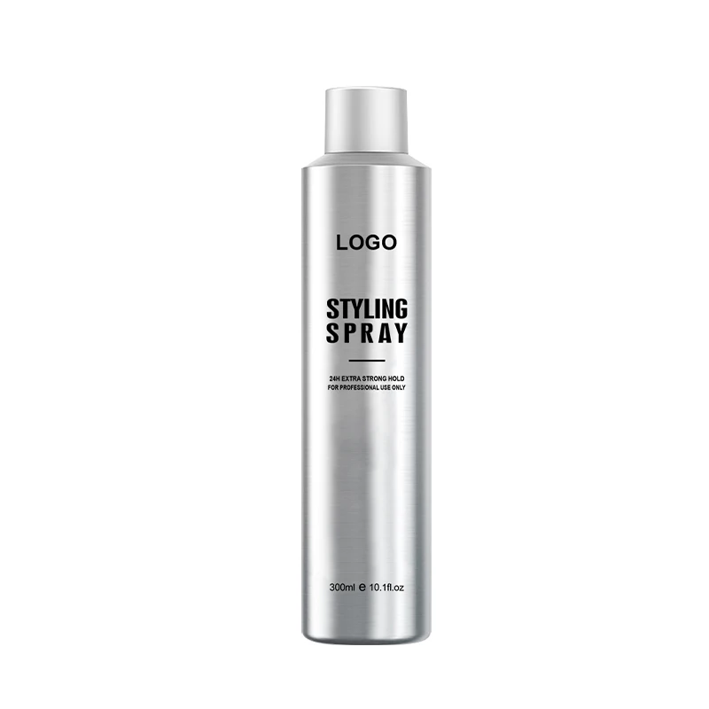 Low MOQ Manufacturer human hairl good scent styling hair Spray Quick dry