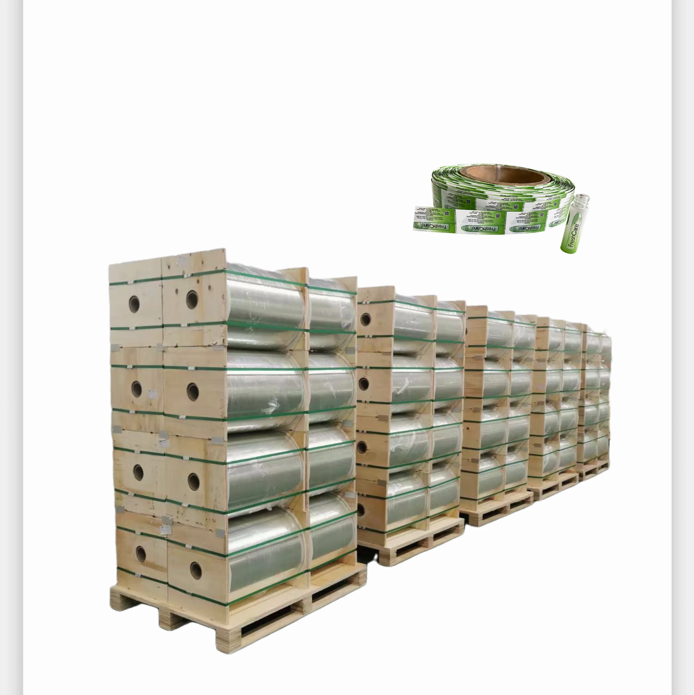 PVC heat shrink film , pet shrink film, Plastic Packaging Film