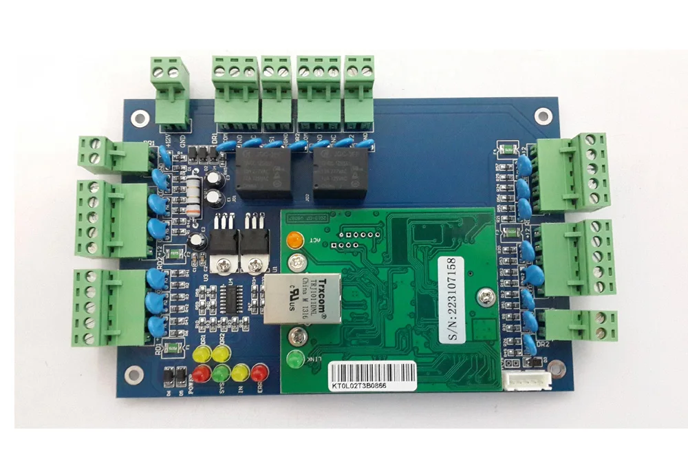 
TCP/IP Interface Access Controller Board for 4 Doors 