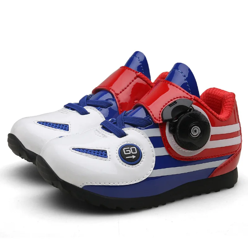 Cool trend breathable comfortable Modern Cycle Shoes Kids Cycling Shoes Road Costum Cycling Shoes